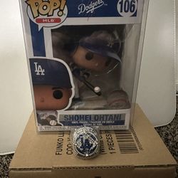 Ohatani Pop And Kershaw Replica WS Ring 2020