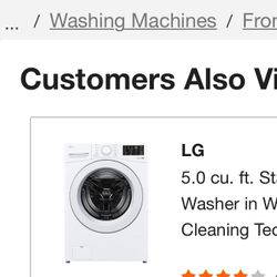 Front Load Washer 2019