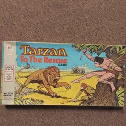 1977 Tarzan To The Rescue Boardgame