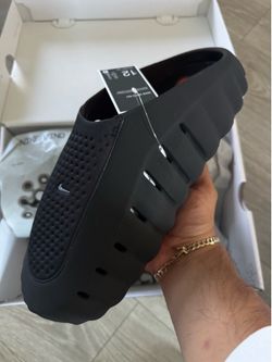 Nike Mind 001 Slide Black Chrome size 12