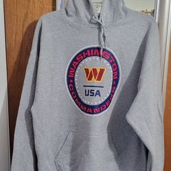 Washington Commanders Sweatshirt Size Large