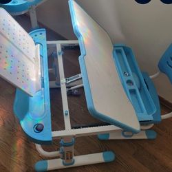 Children's desks set of 2 tables and two chairs