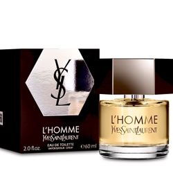 YSL L'Homme by Yves Saint Laurent Eau de Toilette Spray Men 2.0 FL oz/60 ML New