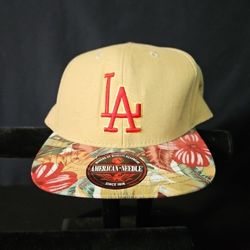American needle Cooperstown LA Dodgers Dloral Bill Baseball Cap 