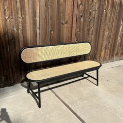 Rattan Bench