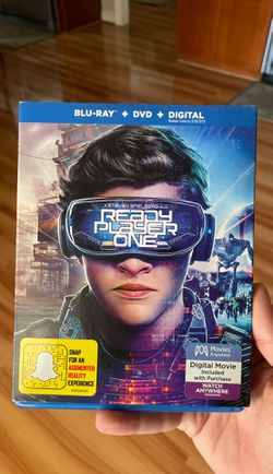 Ready player one. Blu-ray dvd movie