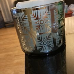 Candle Holder With Candle 