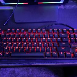 Red Dragon Wired Keyboard