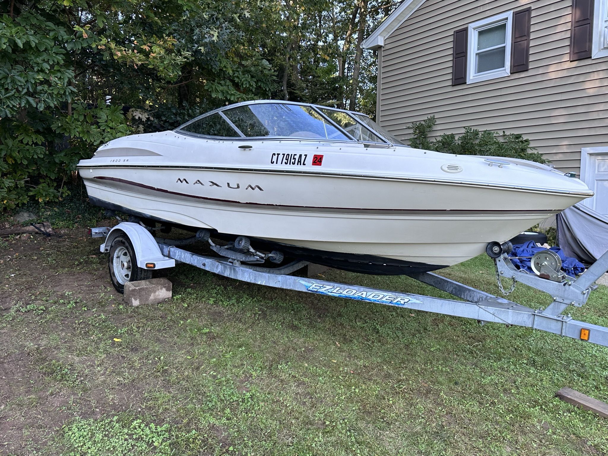 2002 Maxum 1800sr
