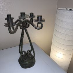 Wrought Iron Candle Holder