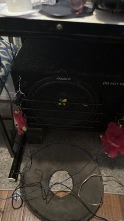 TRADE FOR MINIBIKE SUBWOOFER STEREO SPEAKERS