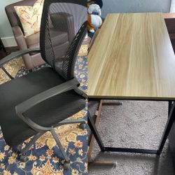 Desk and Office Chair 