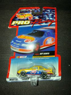 Hot Wheels Pro Racing 1998 Boy Scouts #50 Ford Thunderbird 1:64 NASCAR