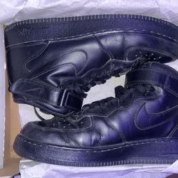  Black Air Force Ones High Top