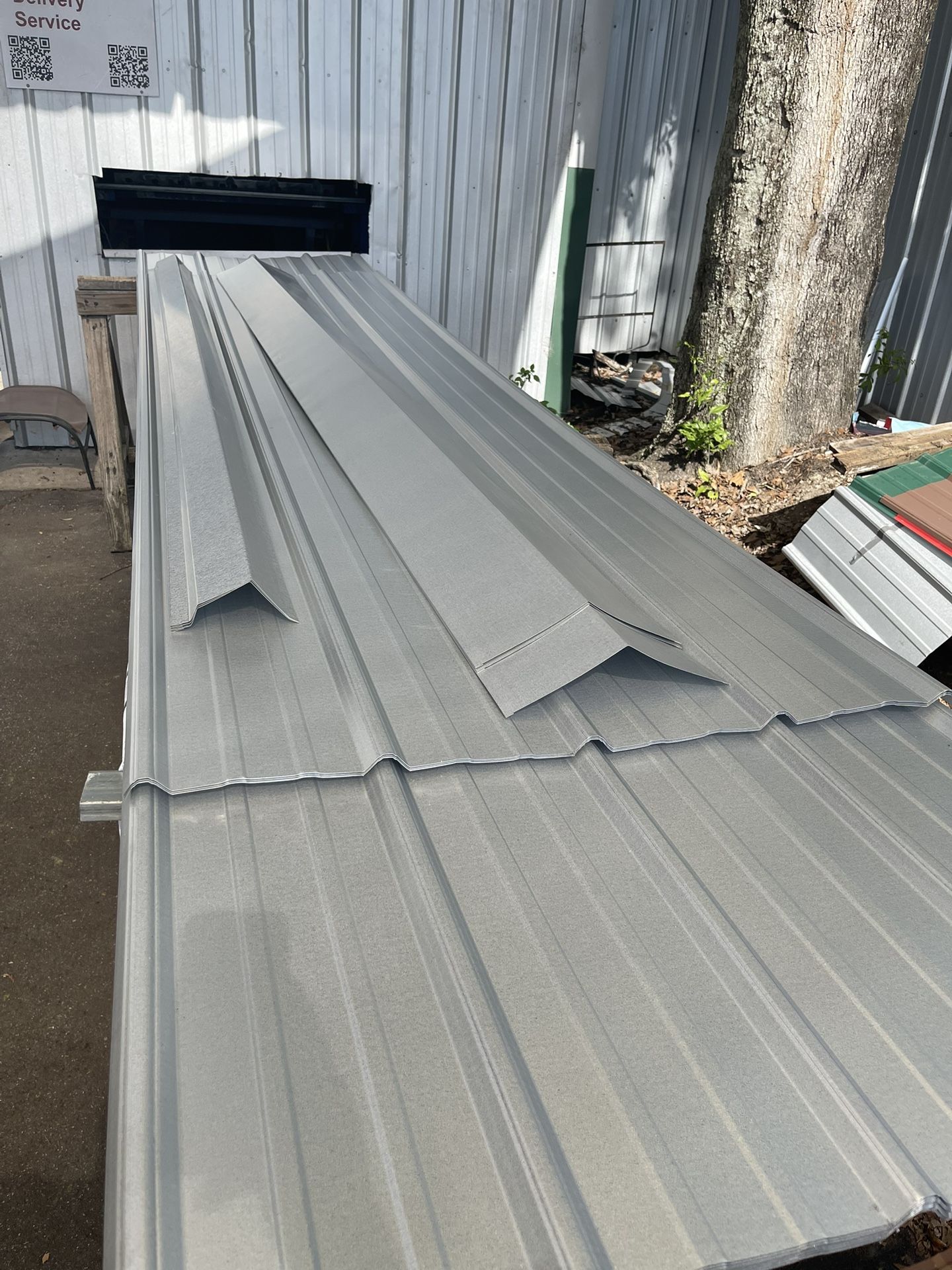 20 Sheets 3’x16’ Galvalume Roof Panels