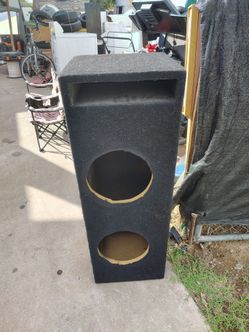 Cajón para bocinas