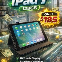 iPad 7th Generation – 128GB 🔥💰 ONLY $185