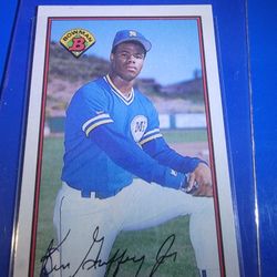 Ken Griffey Jr Bowman Rookie Card 