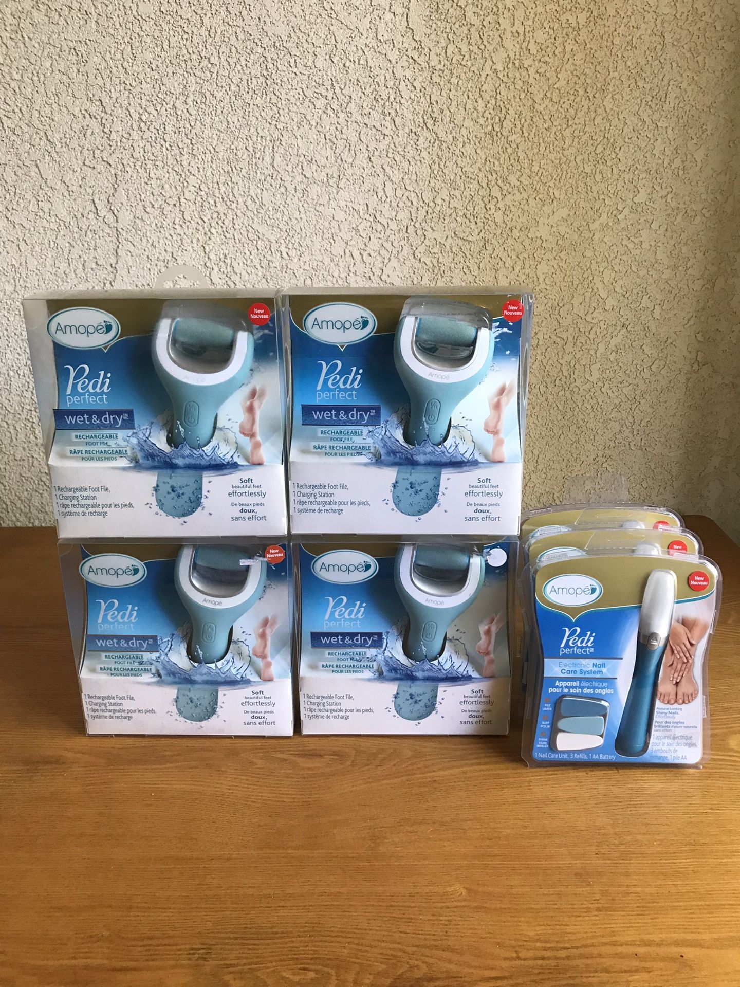 1/2 Store Price NEW AMOPE PEDI $25 and Electronic Nail Care System 4 for $20
