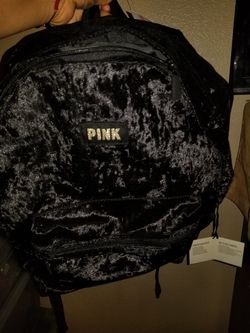 Pink backpack