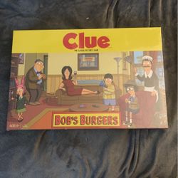 Unopened Bob’s burgers Clue Board game 