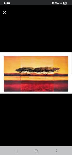 Kenya by Lazlo Emmerich / 54W x 30H inches Cuadro arte painting wall art