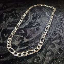 Solid S.925 Figaro Necklace