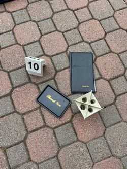 Table number , Coin counter and credit card