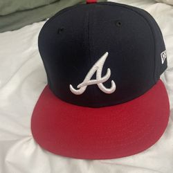 Atlanta Braves Fitted Hat 7 1/8