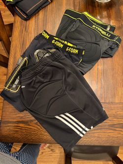 Women’s Goalie shorts and padded compression shorts