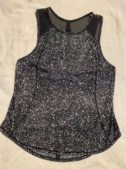Lululemon Sculpt Tank Freckle Flower size 8