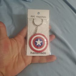 Captain America Keyring 