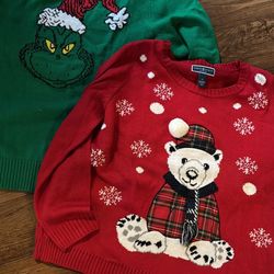 Two New Condition Christmas Sweaters❤️