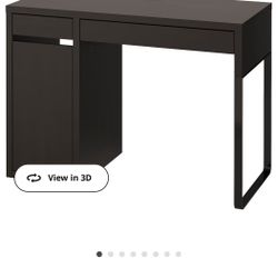 MICKE IKEA Desk Black/Brown
