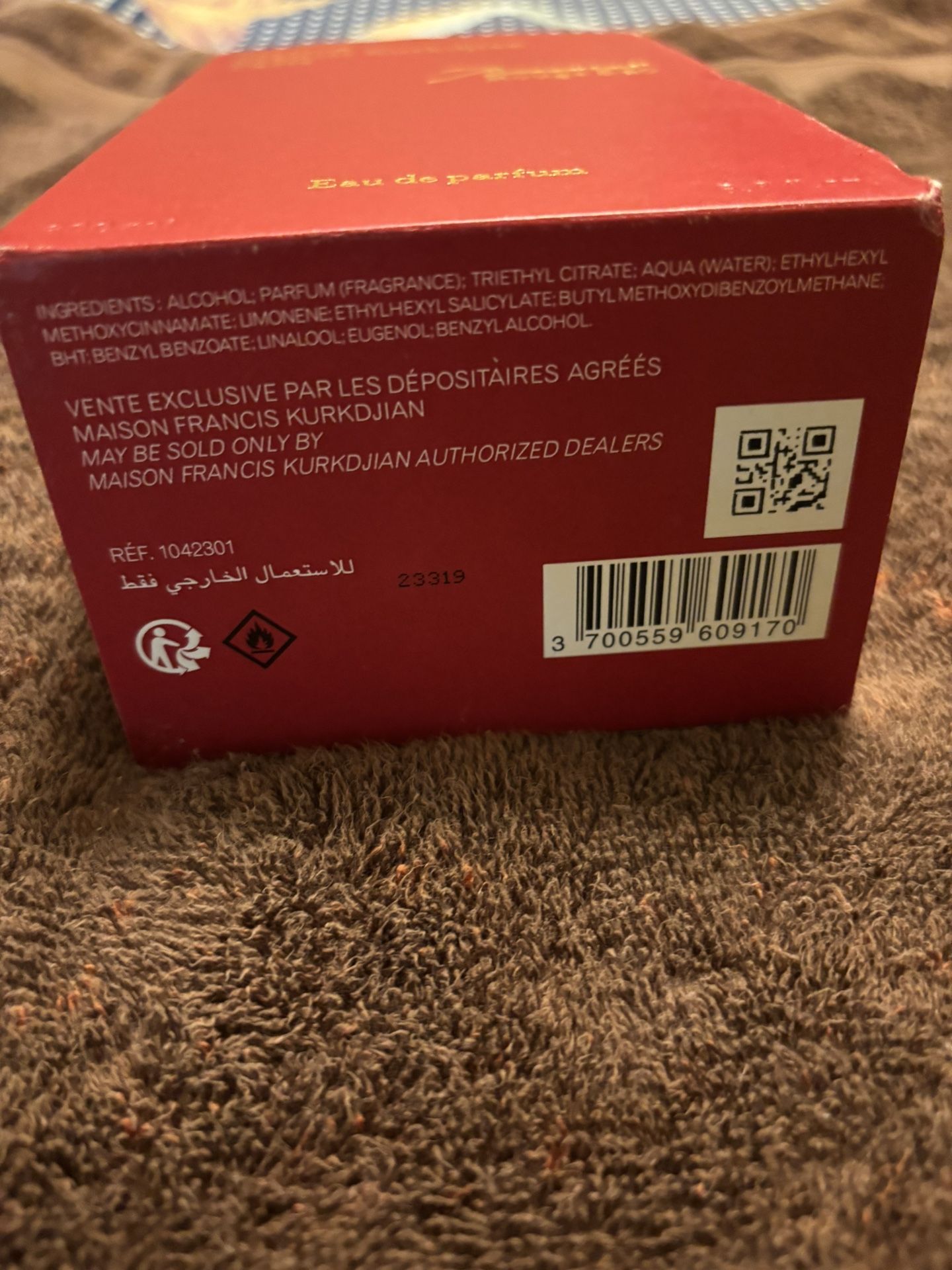 Baccarat Rouge 540 Unisex