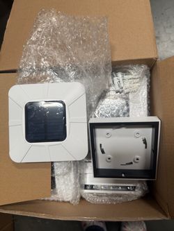 16pk Solar Post Cap Lights,4x4 Post Solar Light Cool White,White 16 Pack Fence Post Solar Lights for 4x4 Post Caps Wood Vinyl Post,IP64 Waterproof Sol