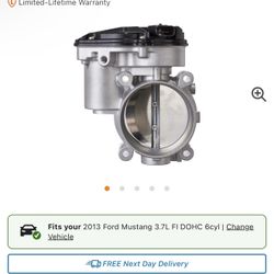 2013 Ford Mustang Throttle Body
