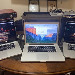 Apple Macbook Pro Sale With Protools Hd fl Studio In Logic Pro