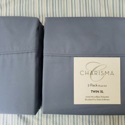 2 Pack Charisma Twin XL Sheet Set