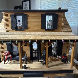 Doll House Log Cabin 