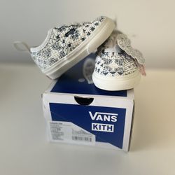 Toddler) KITH x Vans Authentic Elastic Lace 'Vintage Roses'