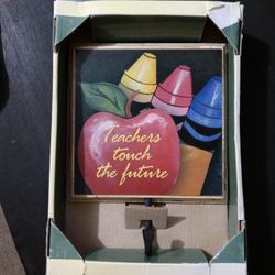 Teach Me Decorative Wooden Hook 