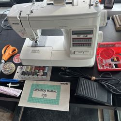 Brother LCD Sewing Machine And Accessories