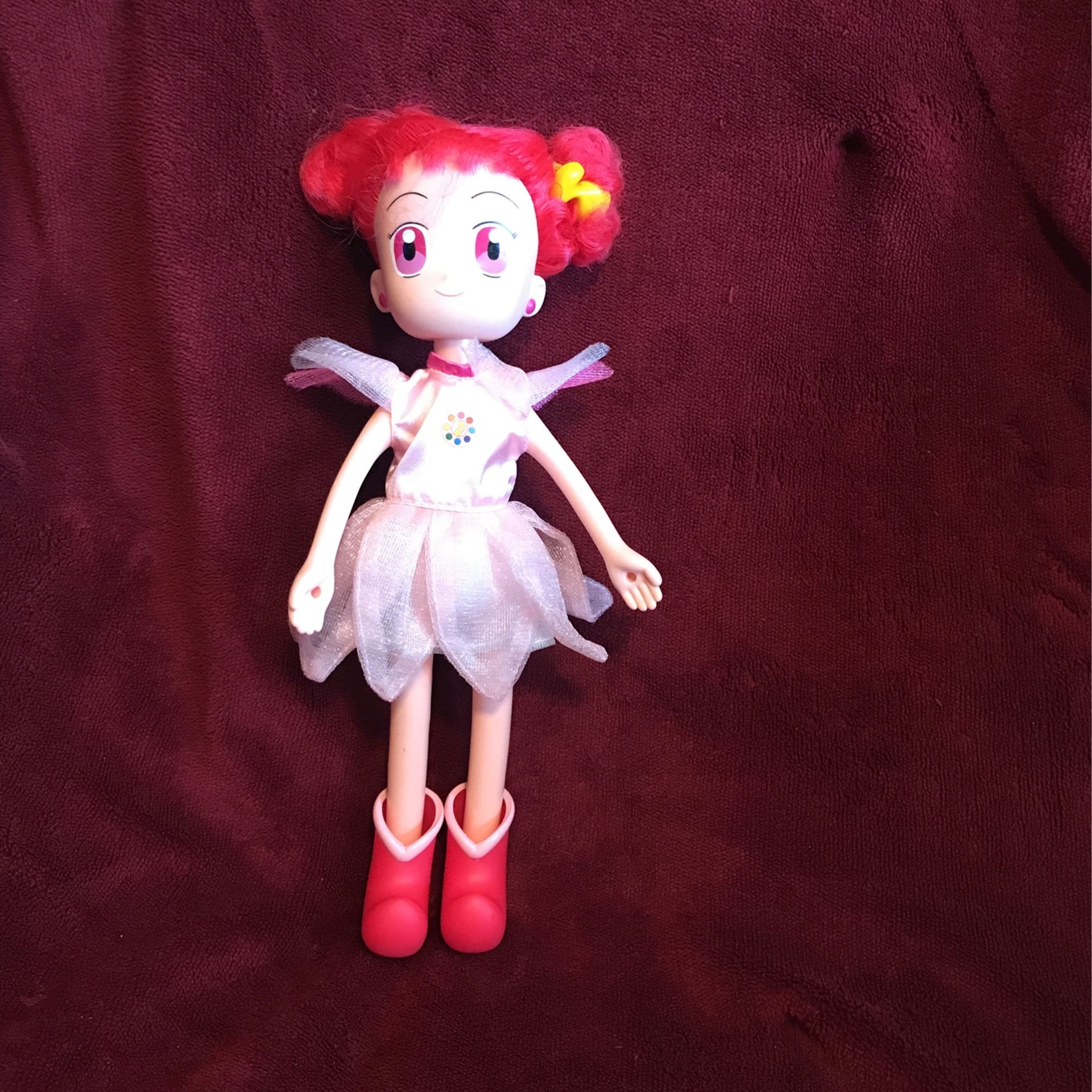 Toei Animation Co. Doremi Girl Anime Doll 10" Talking Pink