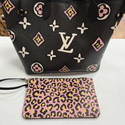 LOUIS VUITTON WOMENS HANDBAG WILD AT HEART MM (POCHETTE INCLUDED) IN GOOD CONDITION, ENTRUPY VERIFIED