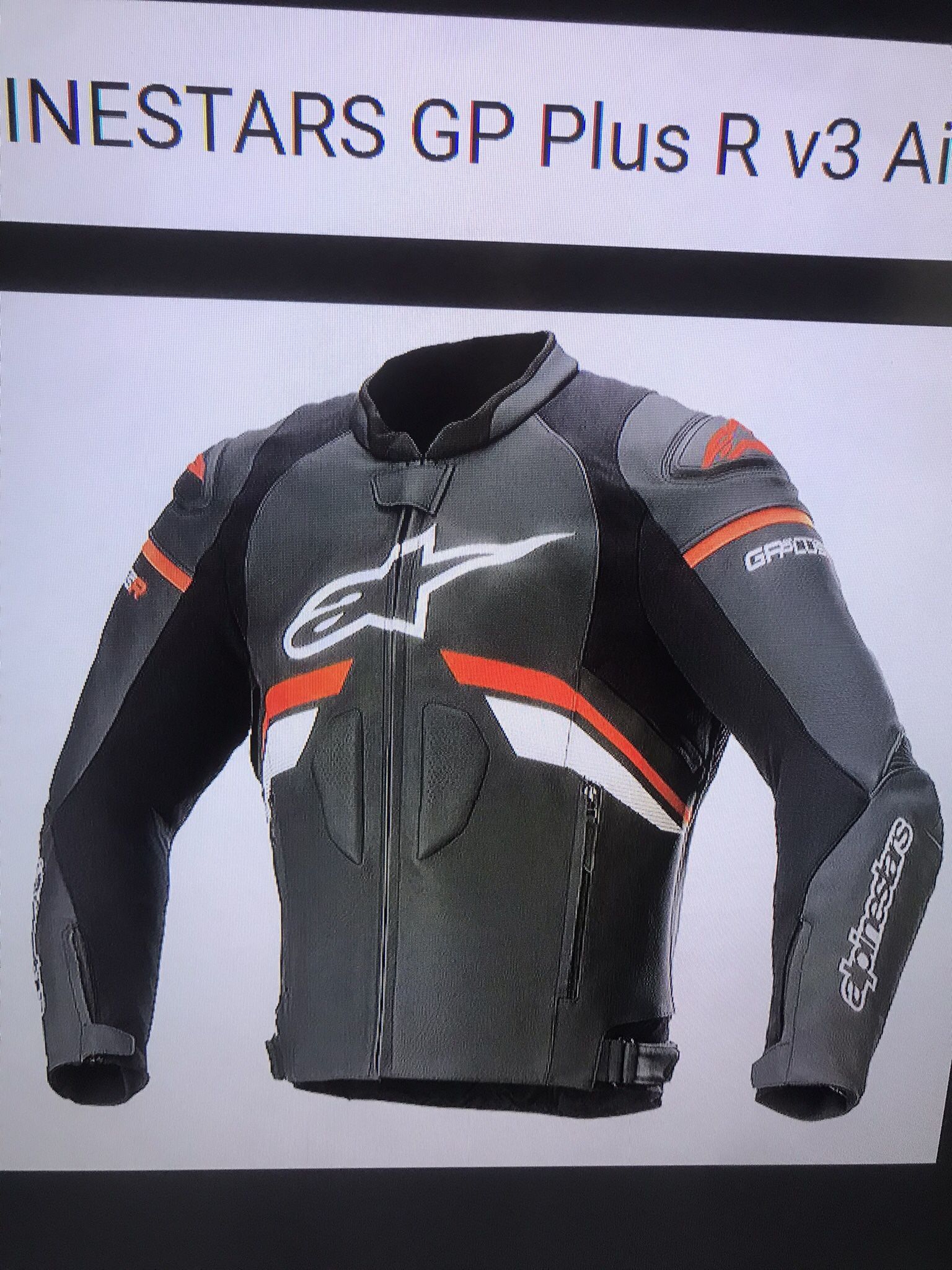 Motorcycle Jacket Alpinestars GP Plus R V3 Airflow