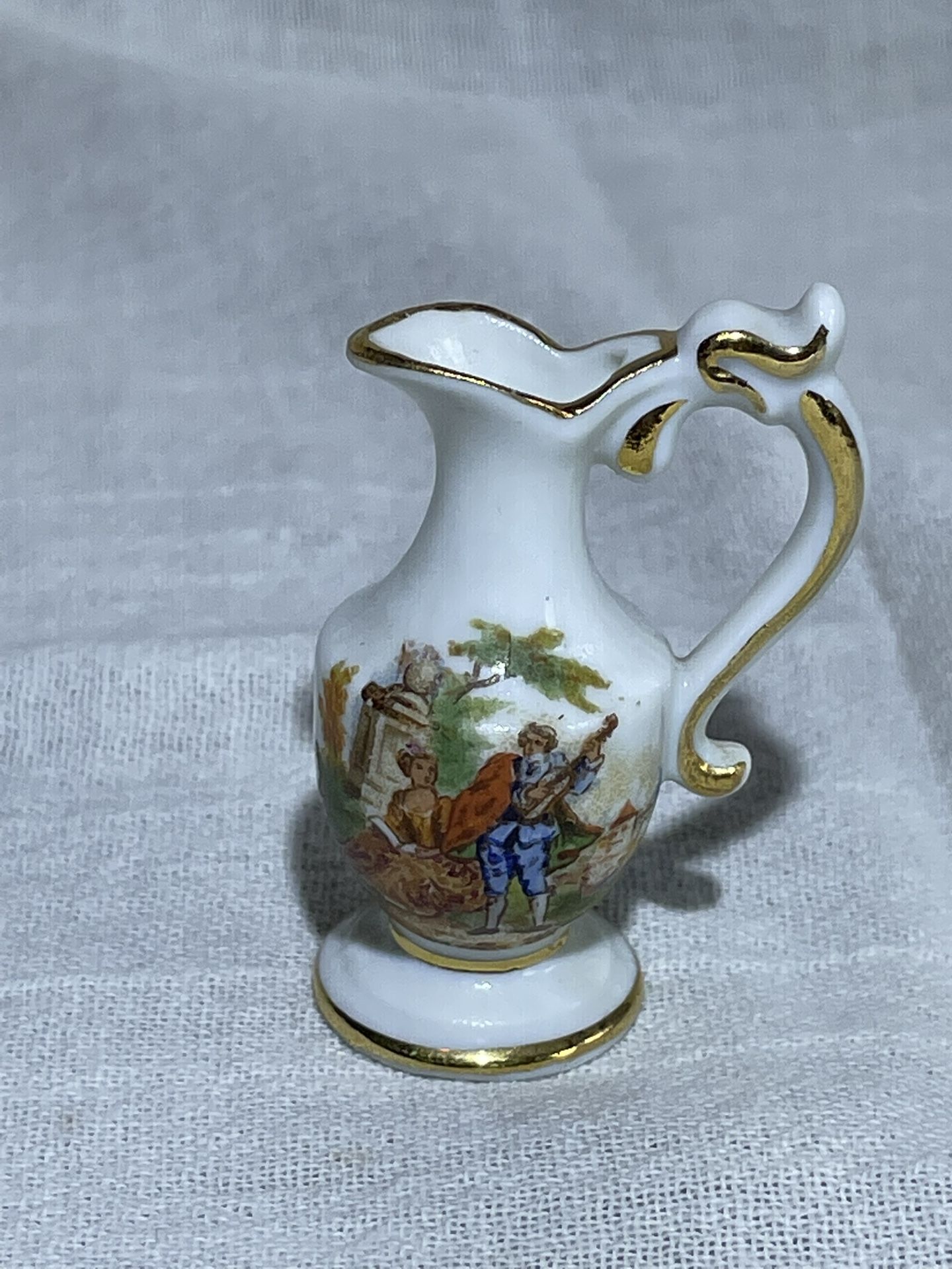 Limoges Miniature Water Pitcher