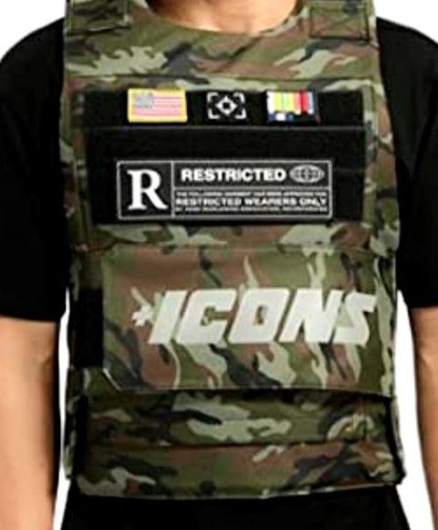 Photo Icon Motorcycle Vest !! $60 Or Best Offer !!