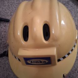 Kids Plastic Tonka And Ninja Turtles Helmets