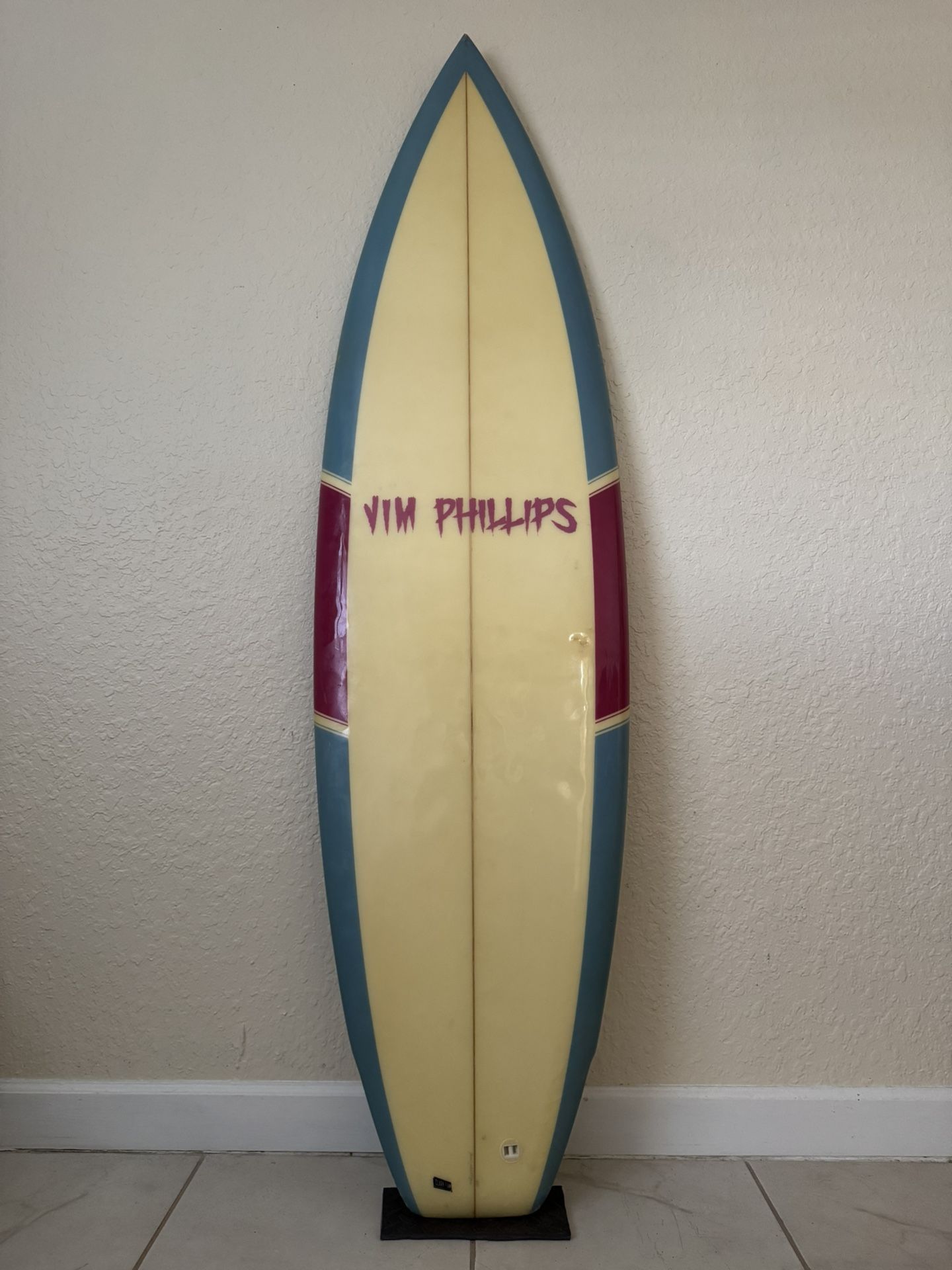 Jim Phillips Vintage Surfboard